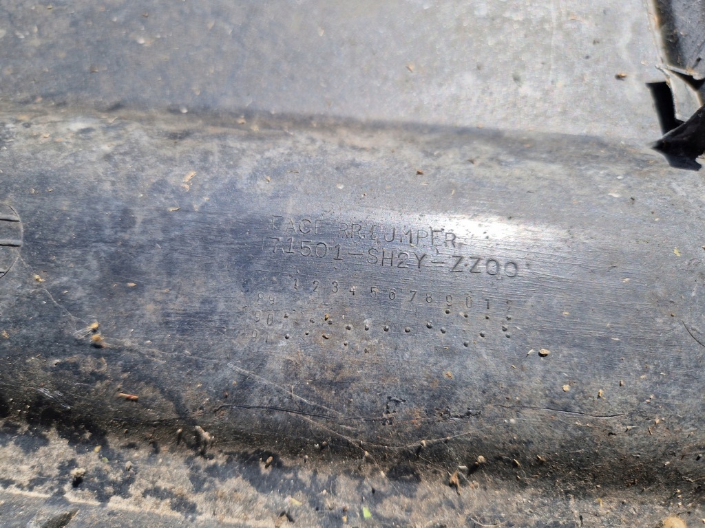 Бампер задняя задний honda crx ii ed9 Оригинал