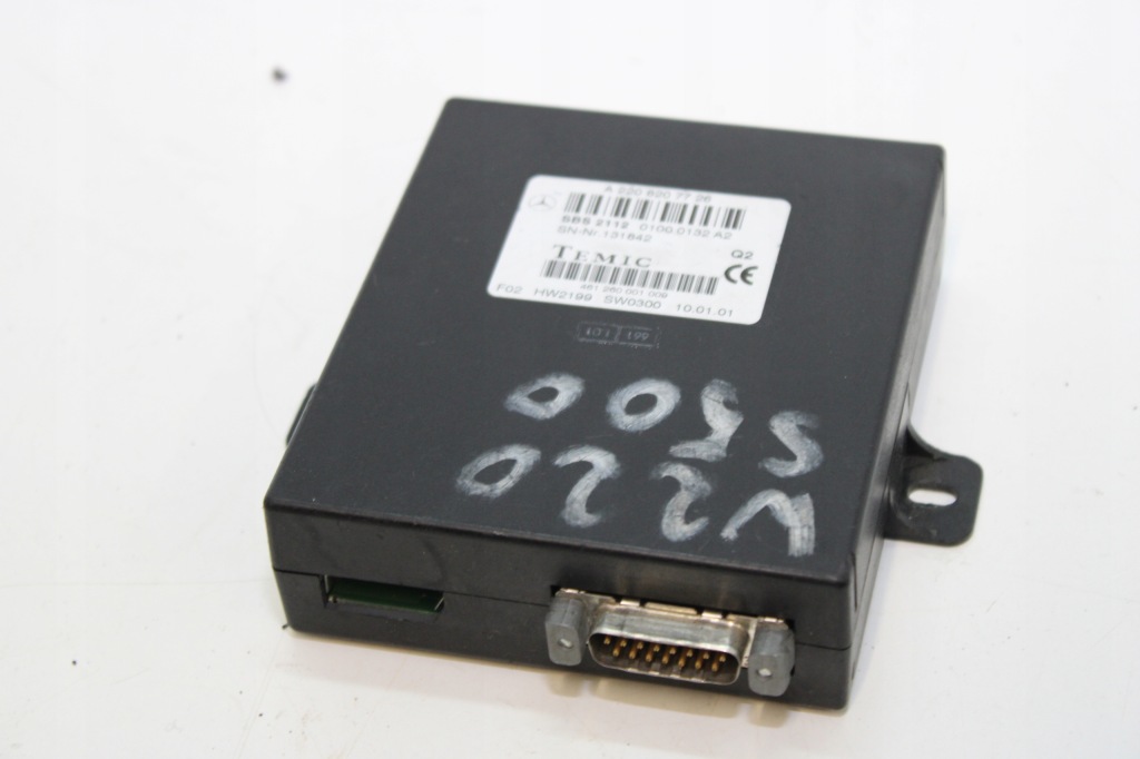 фото №1, Mercedes s w220 модуль голос мова a2208207726