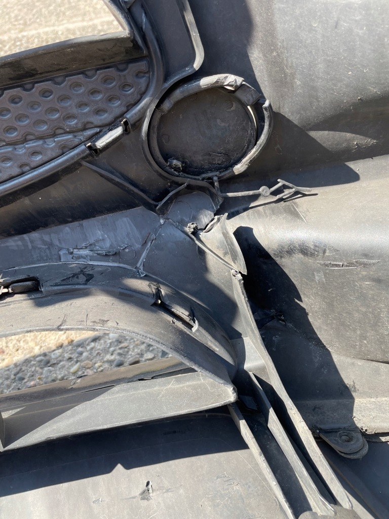 Бампер перед передній porsche macana 95b Доставка