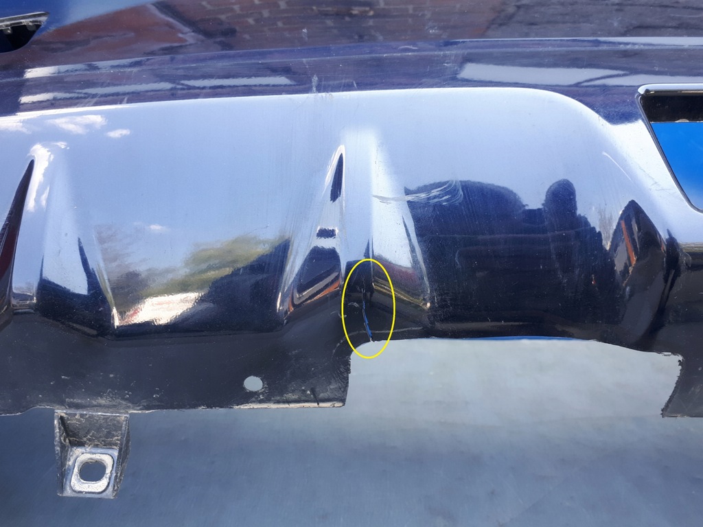 фото №14, Subaru xv lift 14-17 бампер задній задня