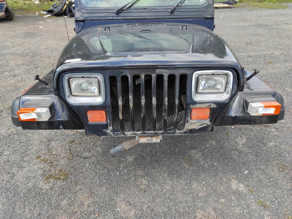 фото №1, Капот лампы решётка радиатора решётка радиатора jeep wrangler yj 2.5