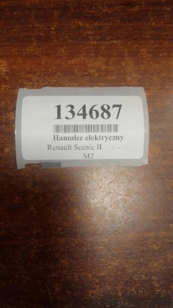 фото №12, Renault scenic ii тормоз электрический 8200522628a