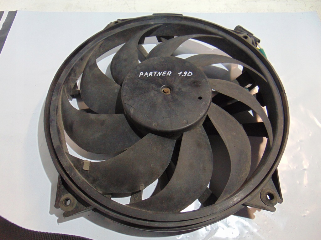 фото №1, Вентилятор радиатора peugeot partner 1.9 дизель