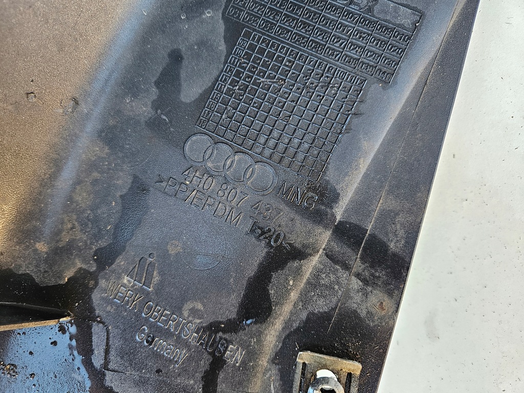 фото №11, Audi a8 d4 09-13 бампер перед передний решётка радиатора