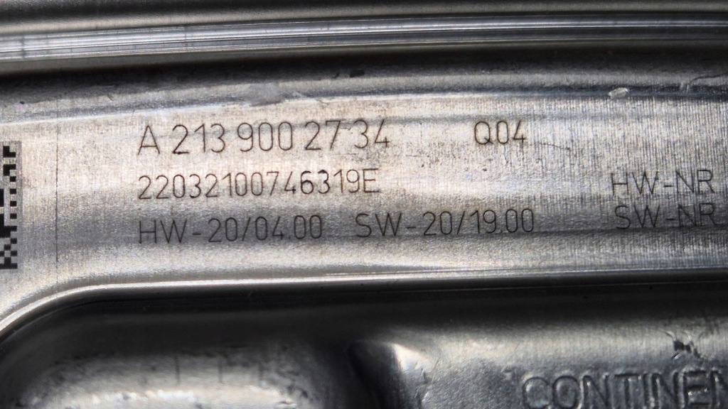 Перетворювач модуль лампи led mercedes w213 w177 w167 оригінальний номер a2139002734 nowa !! Зі Шроту