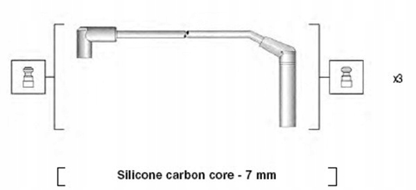фото №1, Набір трубопровід запалювання magneti marelli 941365090932