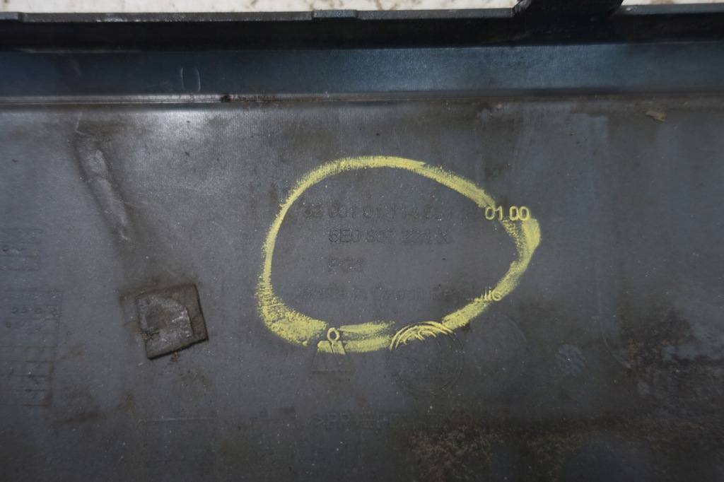 фото №12, Skoda octavia iii lift 5e0 бампер перед передний 16-20 5e0807221n