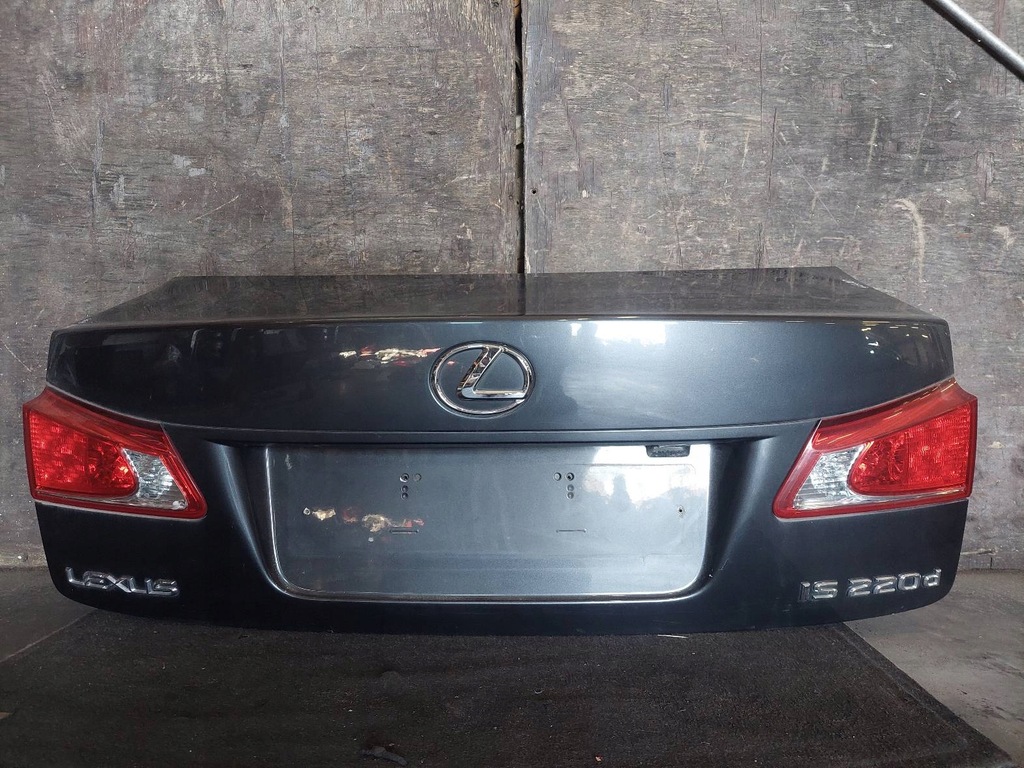 фото №13, Kompletny задняя крышка багажника бампер лампа правая левая lexus is ii 1g0