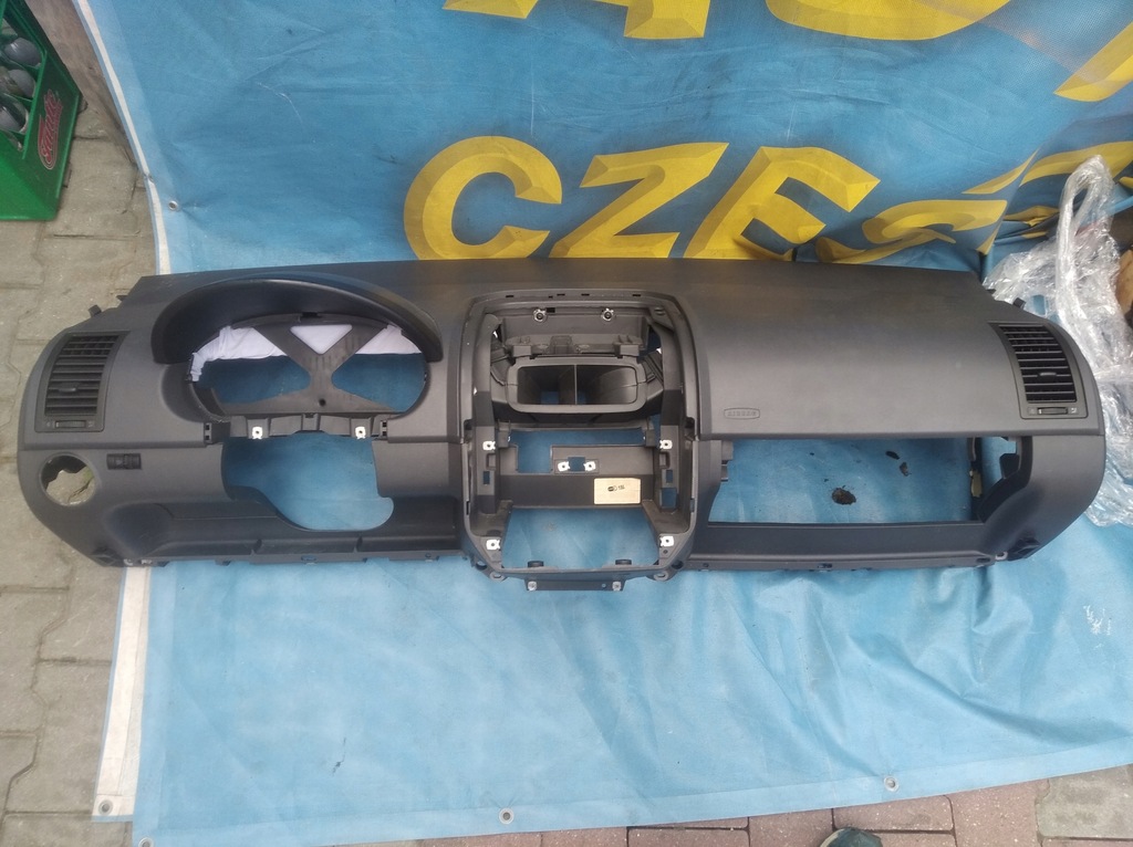 фото №5, Vw polo iv 9n lift 2005- приборная панель консоль подушка безопасности