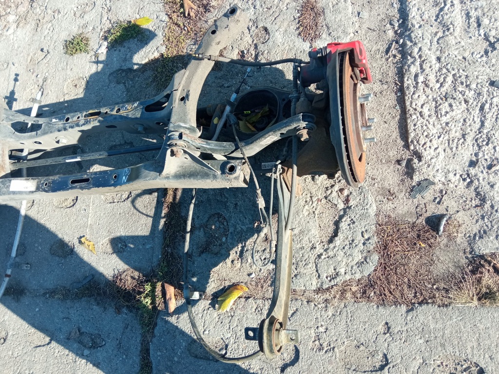 фото №5, Hyundai i30 n hb підрамник важіль поворотний кулак підвіска задня