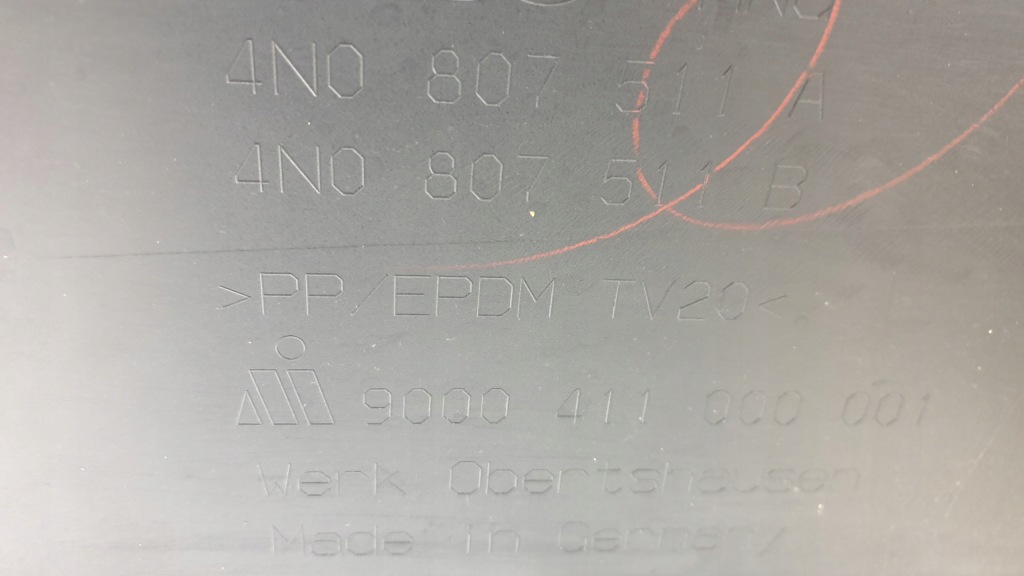 фото №12, Audi a8 d5 4n 4n0 бампер задняя задний