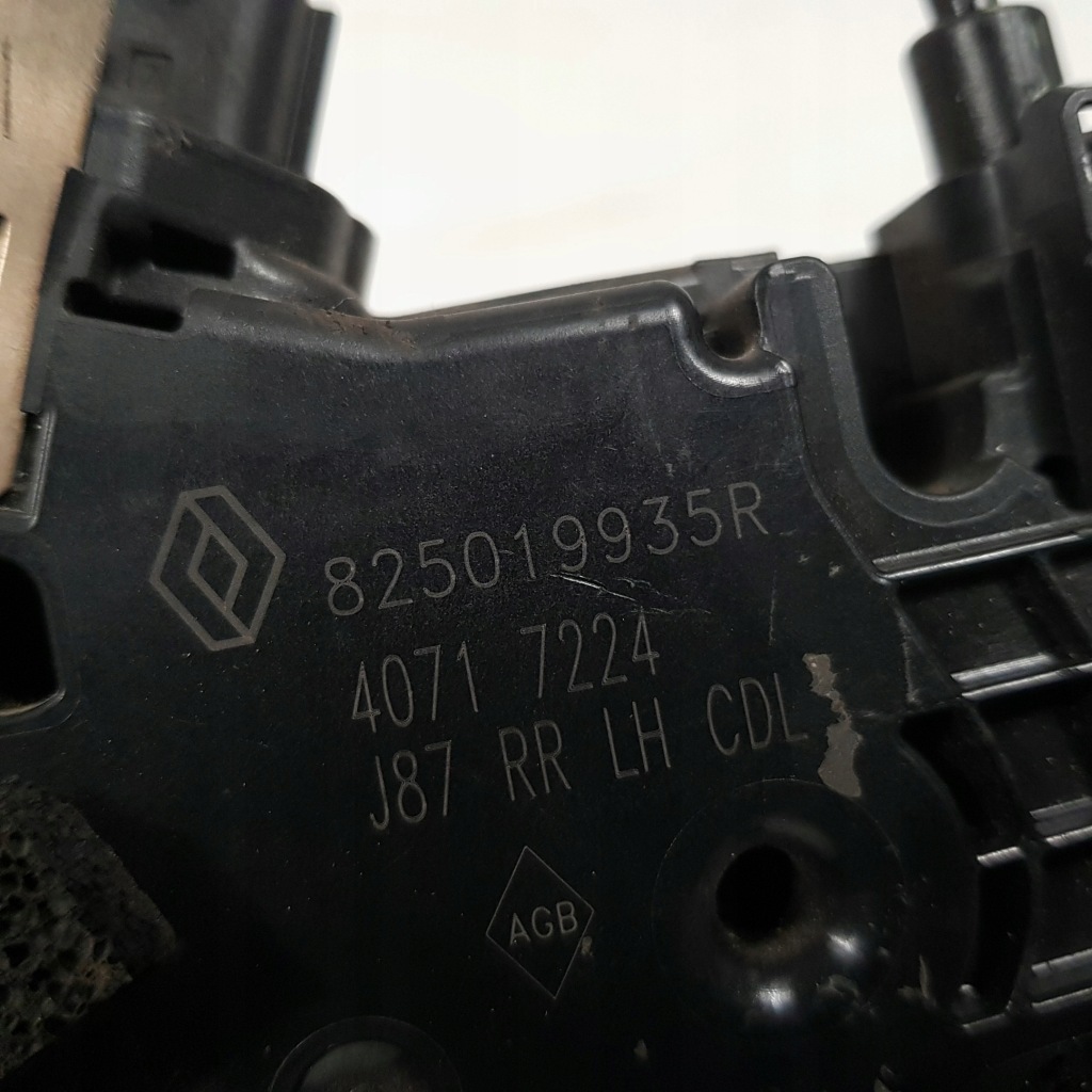 фото №3, Замок двері лівий задня renault captur 4 pin