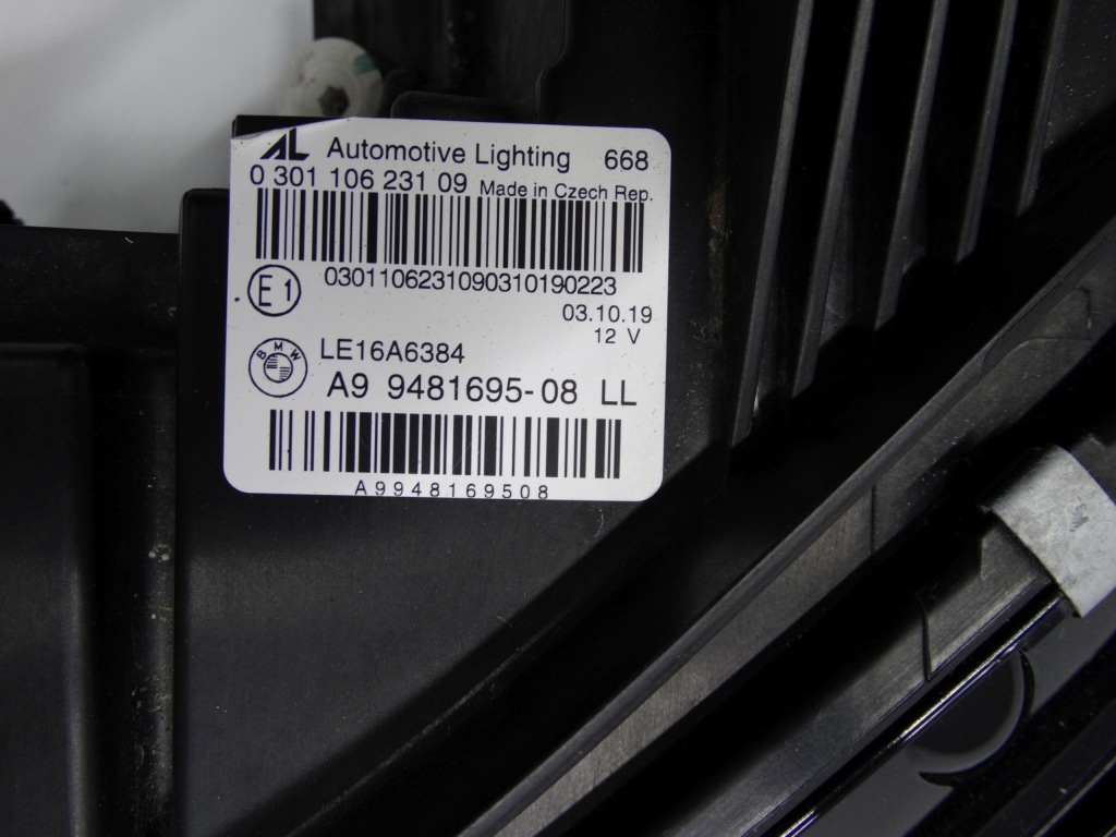 фото №16, Bmw 3 g20 g21 18-22 лампа левая full led 9481695 оригинальная