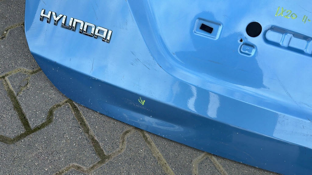 фото №4, Hyundai ix20 2011- крышка багажника задняя задняя