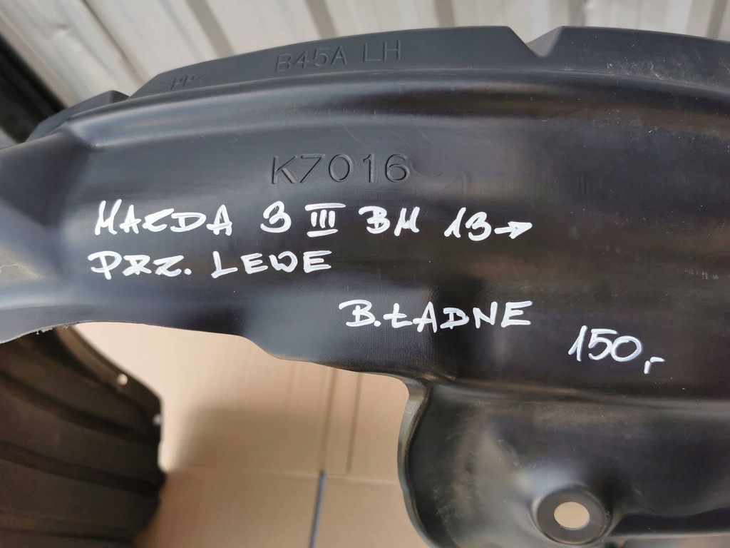 фото №10, Mazda 3 iii bm 13- підкрилок передні ліва b.ładne перед b45a-k7016