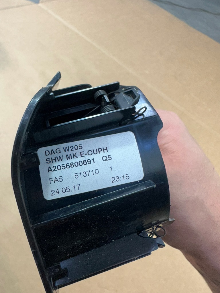 фото №5, Кронштейн na кружки, подстаканник, вкладка mercedes e klasa w213 s