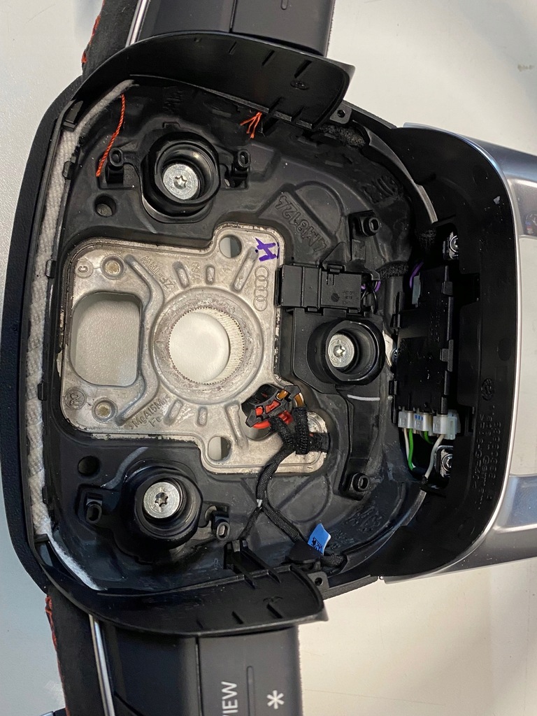 фото №12, Audi rs4 rs5 a5 a4 8w b9 sq5 q5 воздуховод alcantara подушка безопасности nowa подогрев