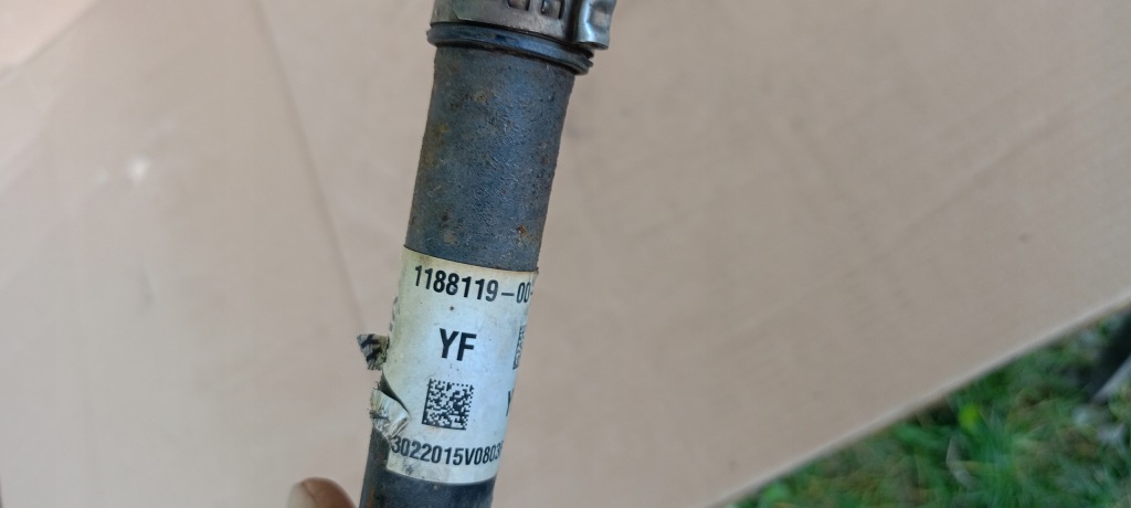 фото №3, Привідний вал передня ліва tesla model y 1188119-00-b оригінал