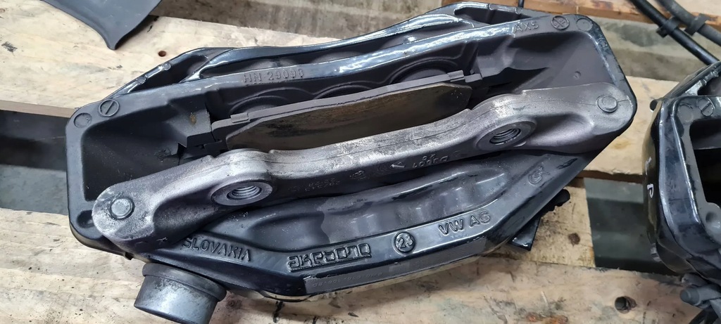 фото №15, S5 8w lift a5 набор тормозной суппорты тормозные диски перед 3.0 tfsi s4 b9 8w a5 q5