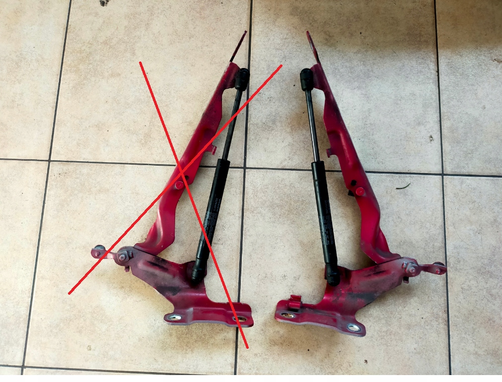 фото №1, Volvo xc60 i 2009 - 2018 петля капот петлі