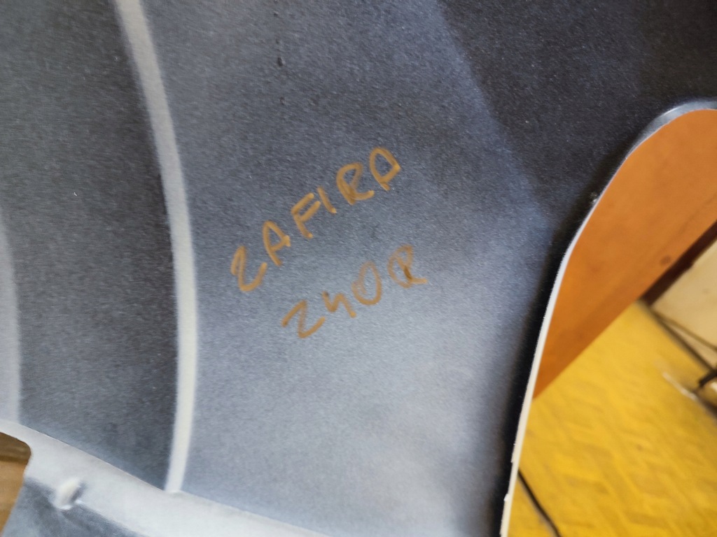 фото №10, Крыло левый перед opel zafira b z474 оцинковка защищённый масса антикоррозийный