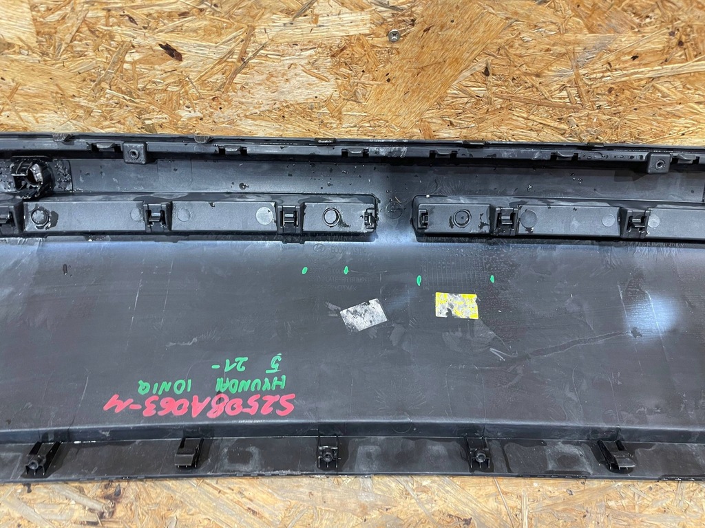 фото №8, Hyundai ioniq 5 21- спойлер молдинг накладка бампера задняя задняя