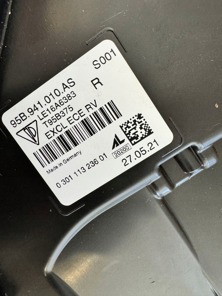 фото №4, Porsche macan lift права лампа matrix