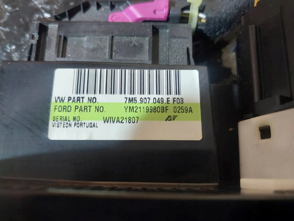 фото №7, Панель кондиционера обдув ford galaxy 7m5907049e ym2119980bf