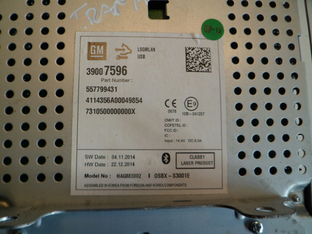 фото №4, Opel zafira c astra радио cd навигация 39007596