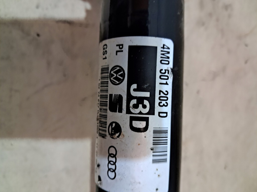 фото №6, Audi q7 4m0 привідний вал задня 4m0501203d