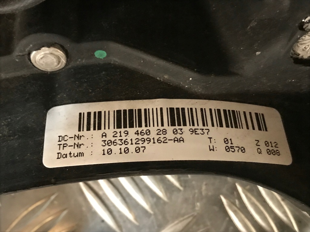 фото №11, Повітропровід mercedes w211 lift оригінальний номер 2194602803