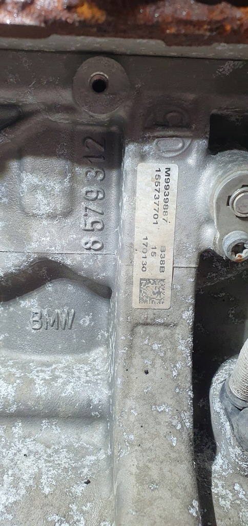 фото №15, Двигатель блок блок двигателя kompletny 56000km bmw 3 f30 lift i f20 1.5 b38b15a