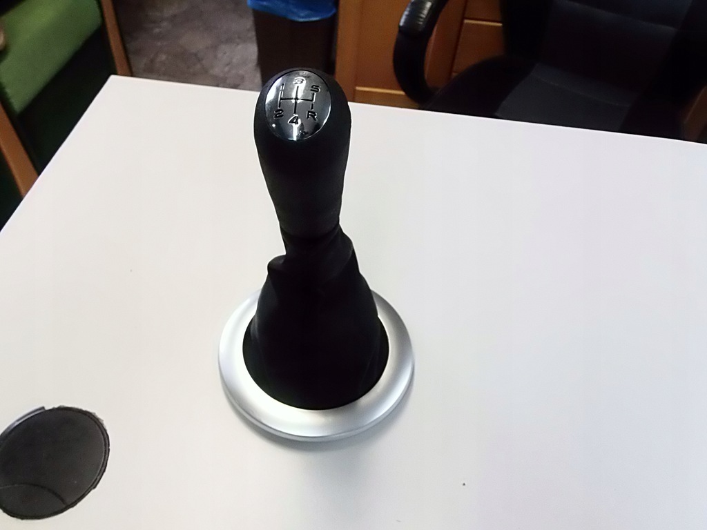 фото №4, Ручка перемикання передач чохол renault megane ii 5b