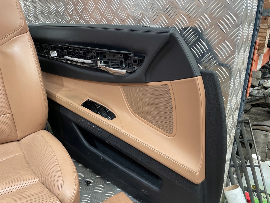 фото №12, Сиденья заднее сиденье обшивки кожа nappa память подогрев вентилируемые bmw f01 f04 lci