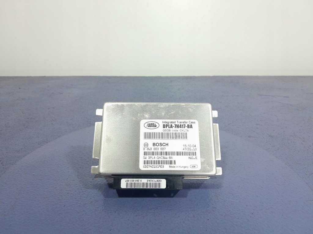 фото №1, Land rover оригинальный номер dpla-7h417-ba блок управления коробки dpla