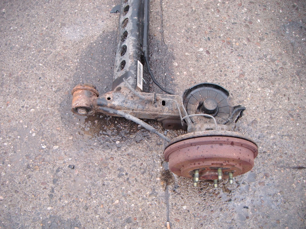 фото №6, Chevrolet hhr 2.4b oś балка задняя