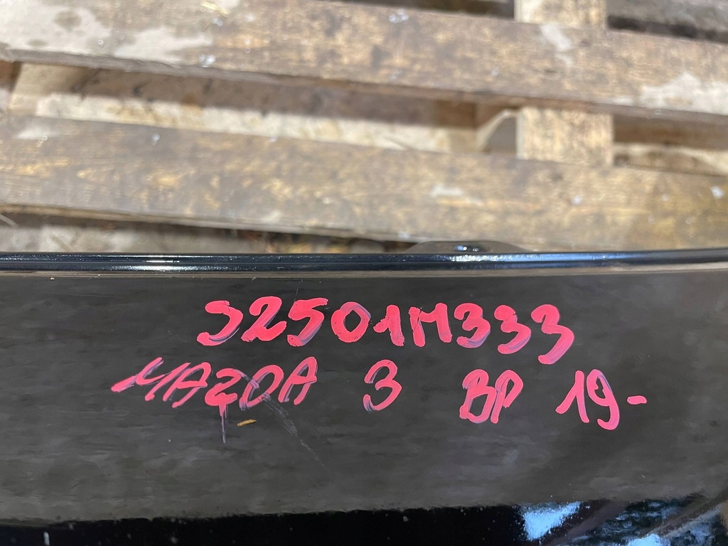 фото №9, Mazda 3 bp iv 4 19- hb молдинг спойлер дифузор бампер задня задній