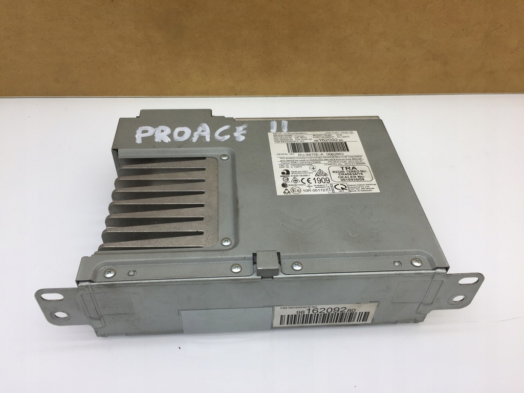 фото №3, Proace expert jumpy iii радіо