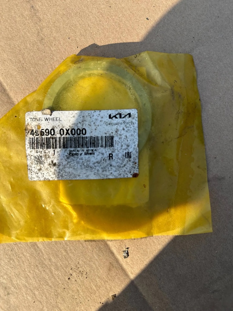 фото №1, Kia rio hyundai i10 кільце abs перед 49590-0x000