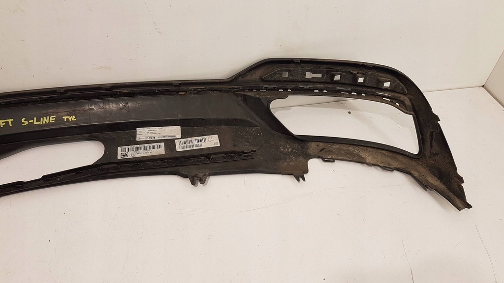 фото №7, Audi a4 s4 b9 8w lift спойлер диффузор бампера задняя хороший