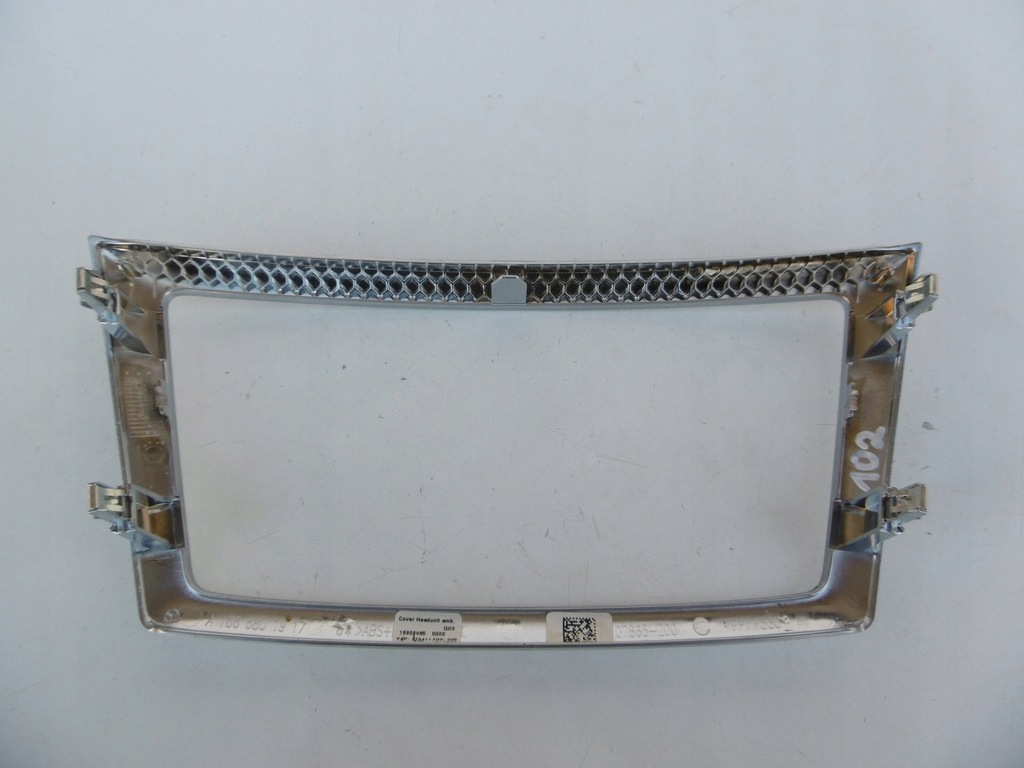 фото №9, Рамка радіо консолі mercedes ml gl w166