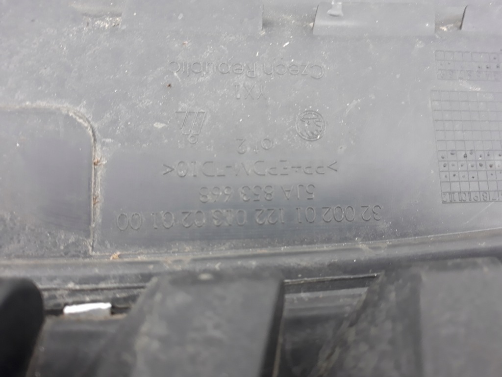 фото №11, Skoda rapid 5ja решётка радиатора решётка радиатора