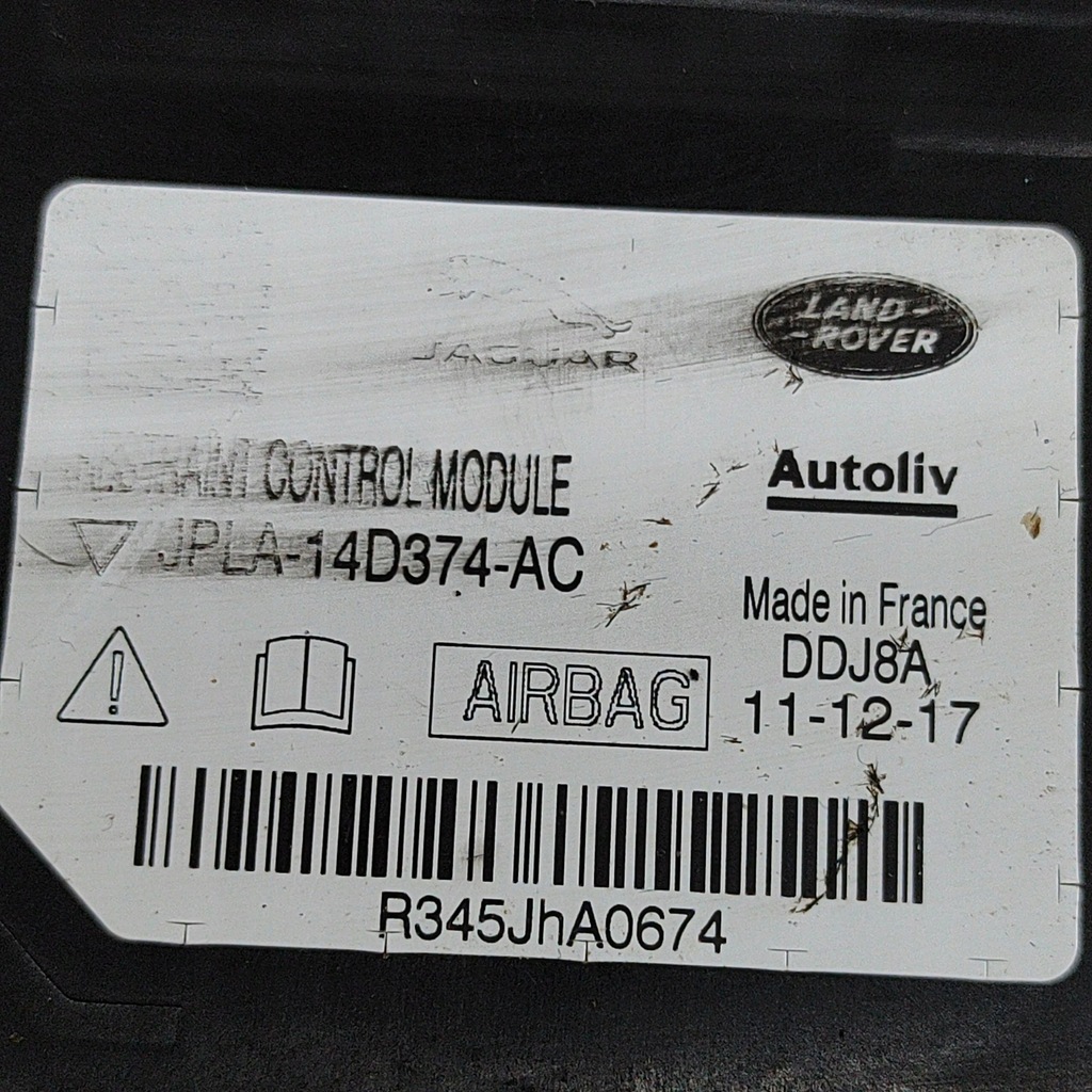 фото №6, Land rover range rover sport l494 2018 блок управления / модуль подушка безопасности