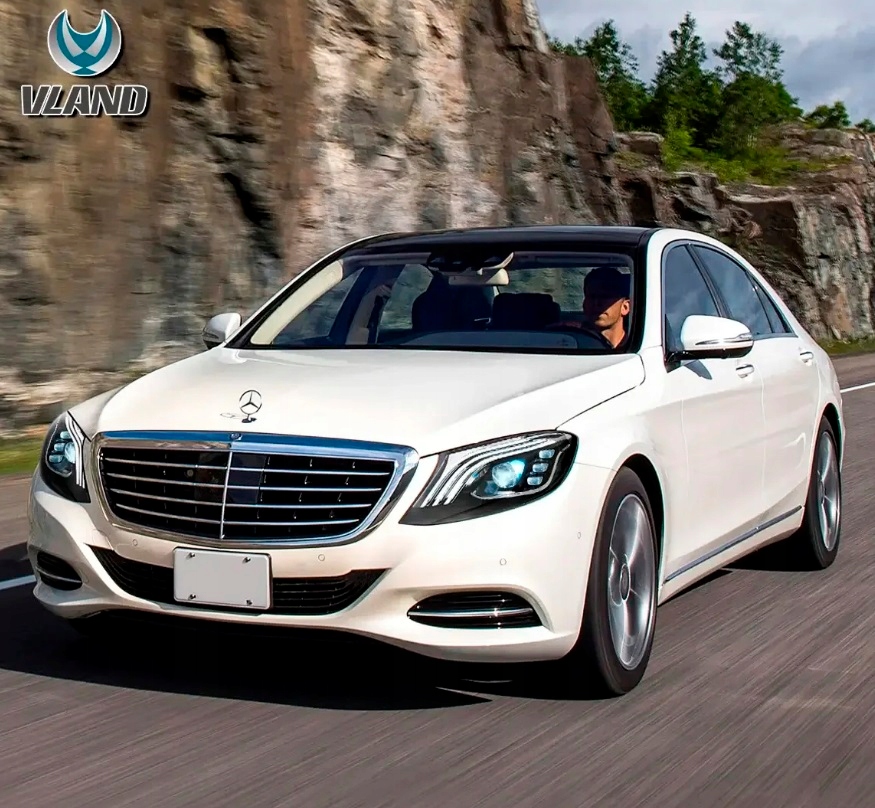 фото №14, Фара лампа kpl vland full led тюнінг black mercedes s-klasa 222 13-17