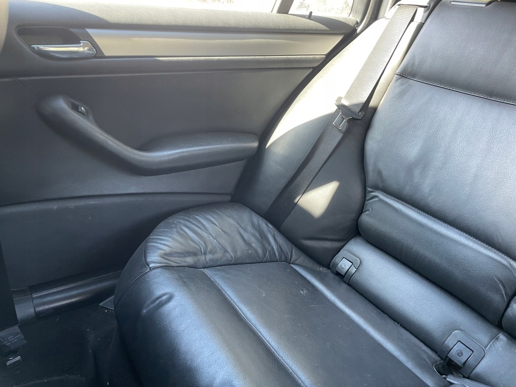 фото №8, Сидіння заднє сидіння обшивки bmw e46 kombi шкіра czaena europa bdb стан