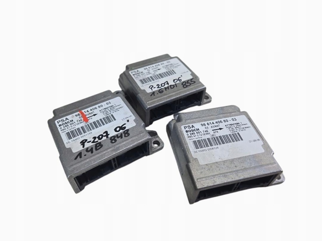 фото №1, Датчик подушка безпеки подушок peugeot 207 9661440680