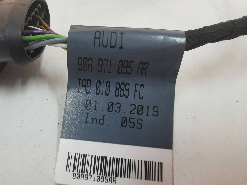 фото №9, Джгут електропроводка бампера audi q-5 80a lift 3.023