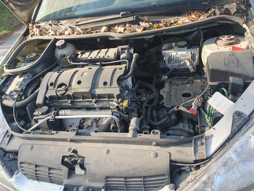 Радиатор воды вентилятор автоматическая коробка передач peugeot 206 1.6 benz рестайлинг  2003 ezr foto с Разборки