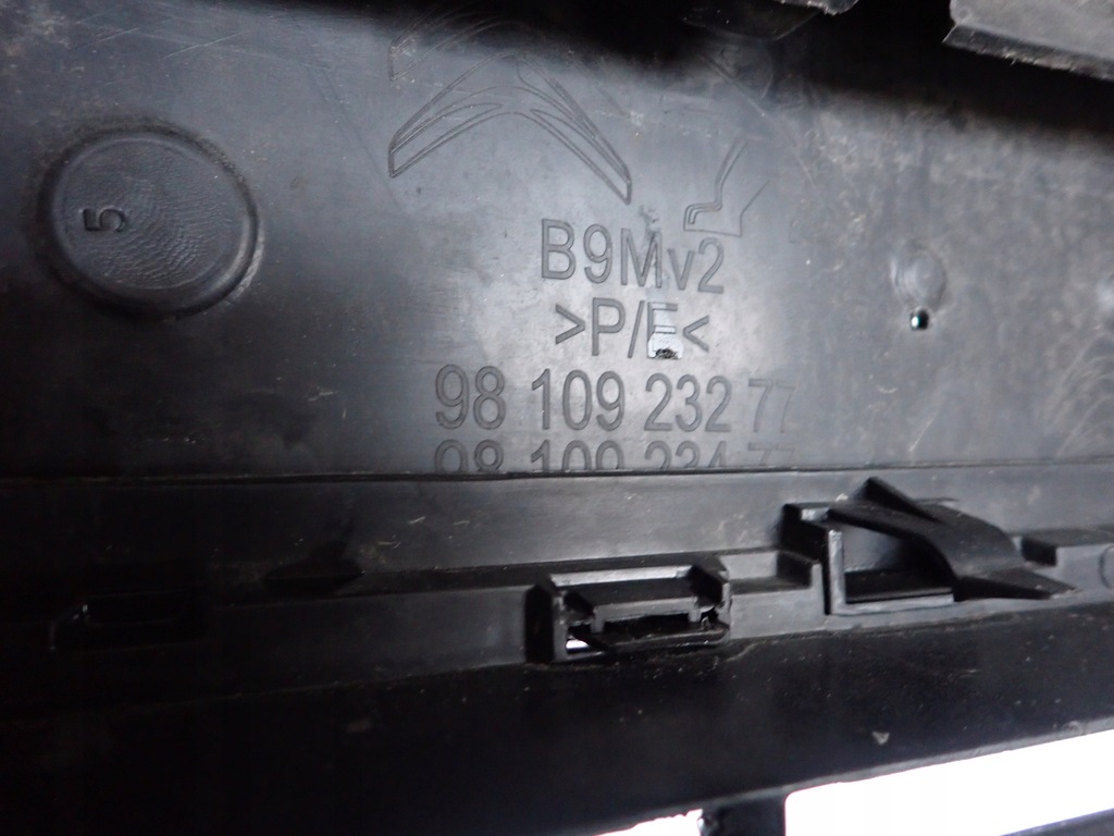 фото №11, Peugeot partner iii lift 15-18 бампер перед передний усилитель 9810923277