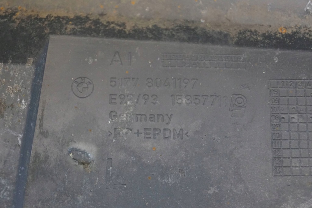 фото №16, Поріг молдинг ліва bmw e92 e93 m-pakiet 8041197 p301